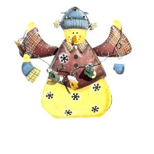 Festive Snowman Holiday Decor